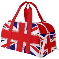 Union Jack London Flag Uk Burner Gym Duffel Bag by Celenk