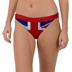 Union Jack Flag Uk Patriotic Band Bikini Bottoms