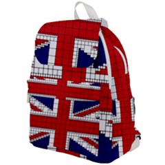 Union Jack Flag Uk Patriotic Top Flap Backpack