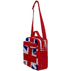 Union Jack Flag Uk Patriotic Crossbody Day Bag