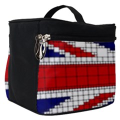 Union Jack Flag Uk Patriotic Make Up Travel Bag (Small)