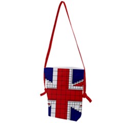 Union Jack Flag Uk Patriotic Folding Shoulder Bag