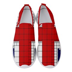 Union Jack Flag Uk Patriotic Women s Slip On Sneakers