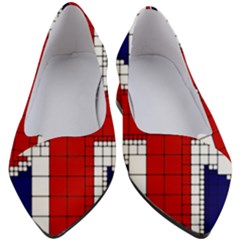 Union Jack Flag Uk Patriotic Women s Block Heels 