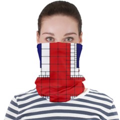 Union Jack Flag Uk Patriotic Face Seamless Bandana (Adult)