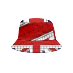 Union Jack Flag Uk Patriotic Bucket Hat (kids) by Celenk