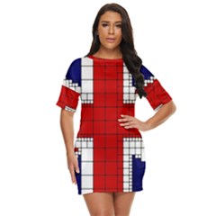 Union Jack Flag Uk Patriotic Just Threw It On Dress