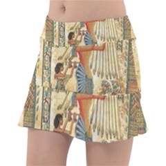 Egyptian Man Sun God Ra Amun Classic Tennis Skirt