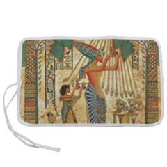 Egyptian Man Sun God Ra Amun Pen Storage Case (l) by Celenk