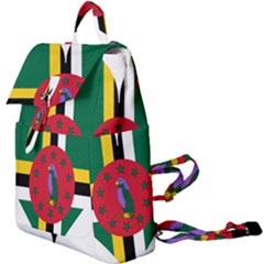Heart Love Flag Antilles Island Buckle Everyday Backpack by Celenk