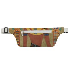 Egyptian Tutunkhamun Pharaoh Design Active Waist Bag by Celenk
