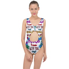 Christian Christianity Religion Center Cut Out Swimsuit