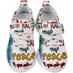 Christian Christianity Religion Kids  Velcro Strap Shoes by Celenk