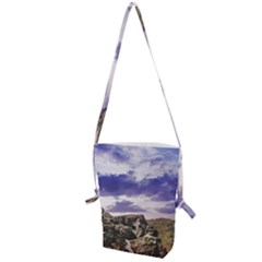 Mountain Snow Landscape Winter Folding Shoulder Bag