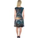 Fantasy People Mysticism Composing Fairytale Art 2 Capsleeve Midi Dress View2