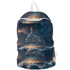 Fantasy People Mysticism Composing Fairytale Art 2 Foldable Lightweight Backpack by Uceng