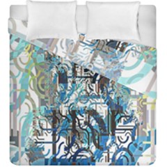 Abstract Acrylic Color Texture Watercolor Creative Duvet Cover Double Side (king Size) by Uceng