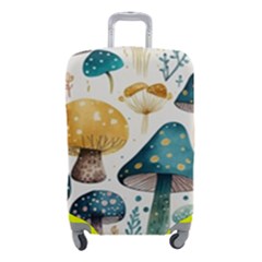 Mushroom Forest Fantasy Flower Nature Luggage Cover (small) by Uceng