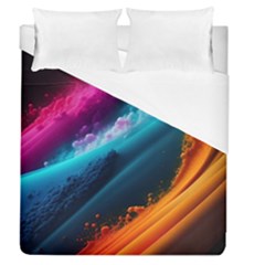 Abstract Art Artwork Duvet Cover (queen Size) by Uceng