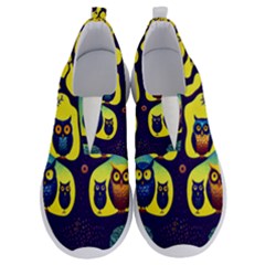 Owl Animal Cartoon Drawing Tree Nature Landscape No Lace Lightweight Shoes by Uceng