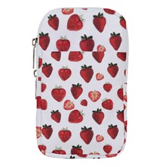 Strawberry Watercolor Waist Pouch (small)