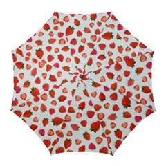 Strawberries Golf Umbrellas by SychEva