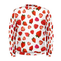 Strawberries Men s Sweatshirt by SychEva