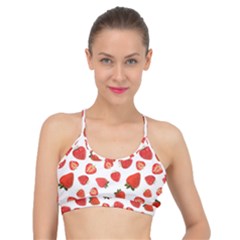 Strawberries Basic Training Sports Bra by SychEva