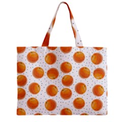 Orange Zipper Mini Tote Bag by SychEva