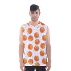 Orange Men s Basketball Tank Top by SychEva