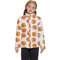 Orange Kids  Puffer Bubble Jacket Coat by SychEva