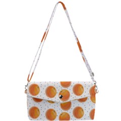 Orange Removable Strap Clutch Bag by SychEva