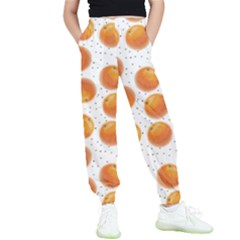 Orange Kids  Elastic Waist Pants