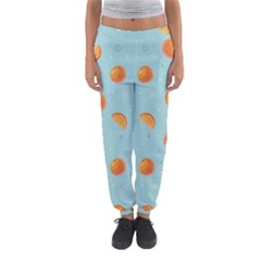 Oranges Pattern Women s Jogger Sweatpants by SychEva