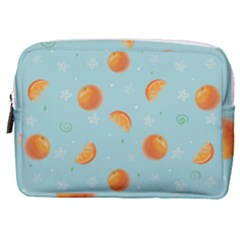 Oranges Pattern Make Up Pouch (medium) by SychEva