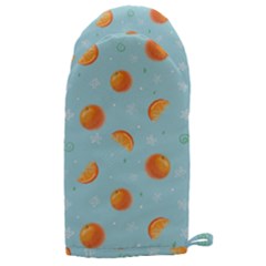 Oranges Pattern Microwave Oven Glove by SychEva