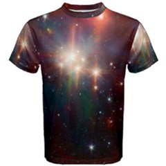 Astrology Astronomical Cluster Galaxy Nebula Men s Cotton Tee by Jancukart