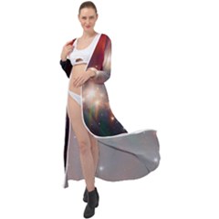 Astrology Astronomical Cluster Galaxy Nebula Maxi Chiffon Beach Wrap