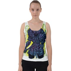 Zombie Animal Warrior Armor Arrows Aura Velvet Tank Top by Wegoenart