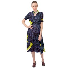 Zombie Animal Warrior Armor Arrows Aura Keyhole Neckline Chiffon Dress