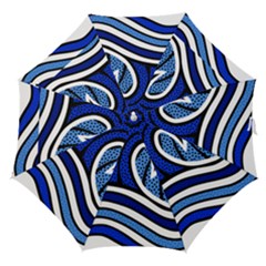 Print Water Waves Straight Umbrellas by Wegoenart