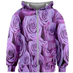 Roses-52 Kids  Zipper Hoodie Without Drawstring