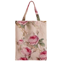 Roses-58 Zipper Classic Tote Bag by nateshop