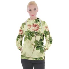 Roses-59 Women s Hooded Pullover by nateshop