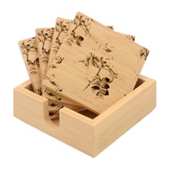 Roses-59 Bamboo Coaster Set by nateshop