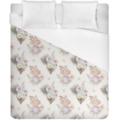 Roses-white Duvet Cover (california King Size) by nateshop