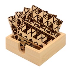 Seamless-181 Bamboo Coaster Set by nateshop