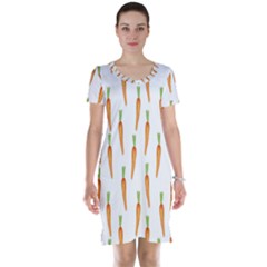 Carrot Short Sleeve Nightdress by SychEva