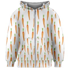 Carrot Kids  Zipper Hoodie Without Drawstring by SychEva