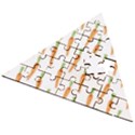 Carrot Wooden Puzzle Triangle View2